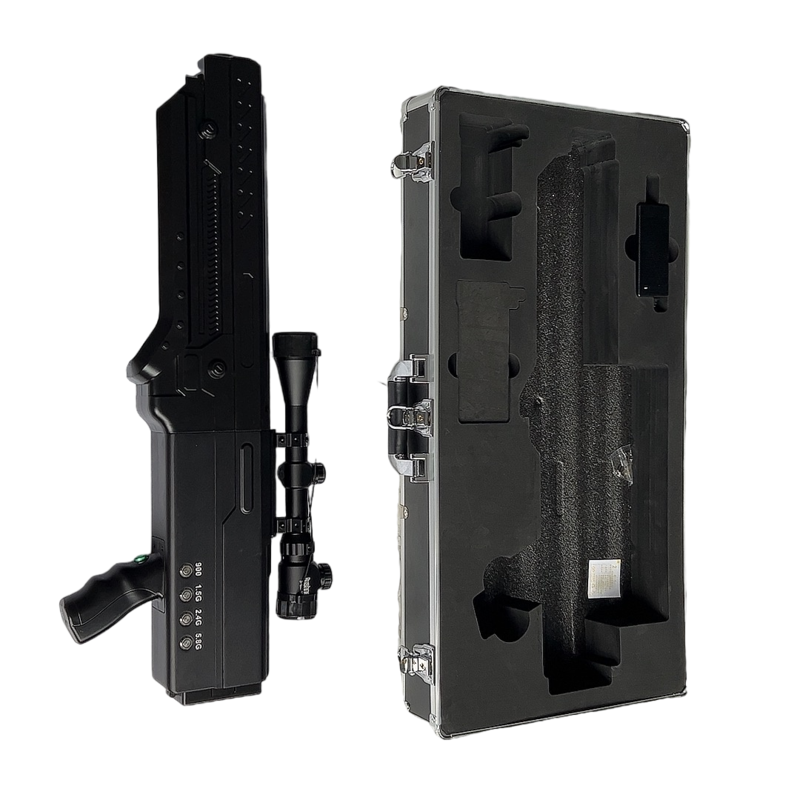  吉利手持便携式枪型低空防御反制四通道A型